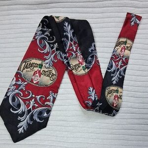 Tabasco Bold Red and Black Men's Tie